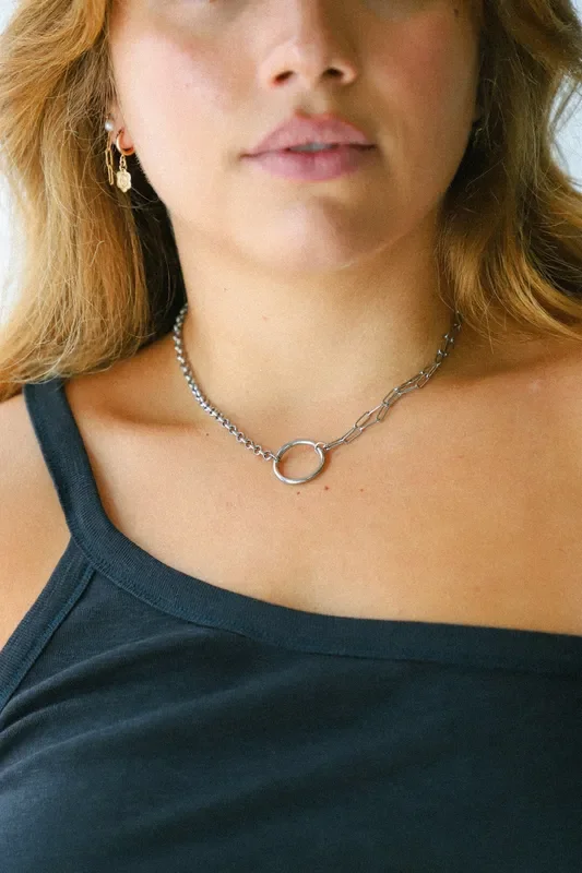 Silver Sony Necklace