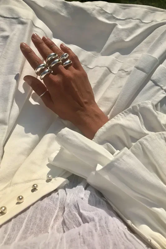 Silver Sultry Ring