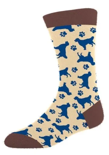 Simply Southern Men’s Dog Paw Crew Socks