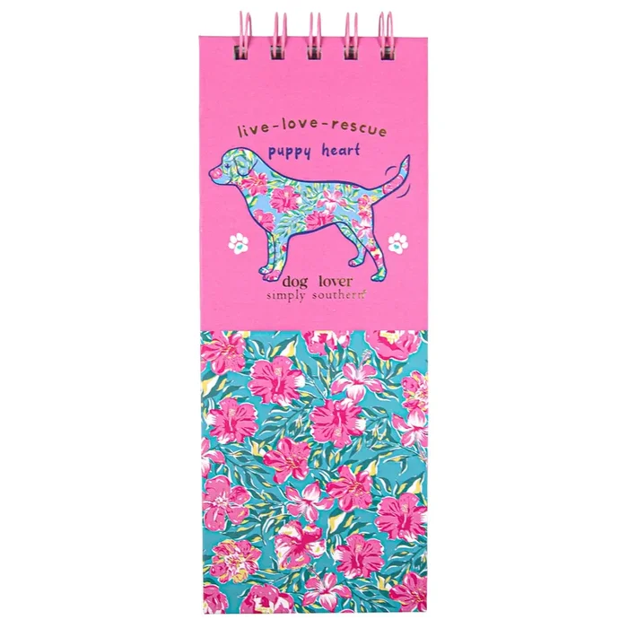 Simply Southern Slim Binder -Puppy Heart