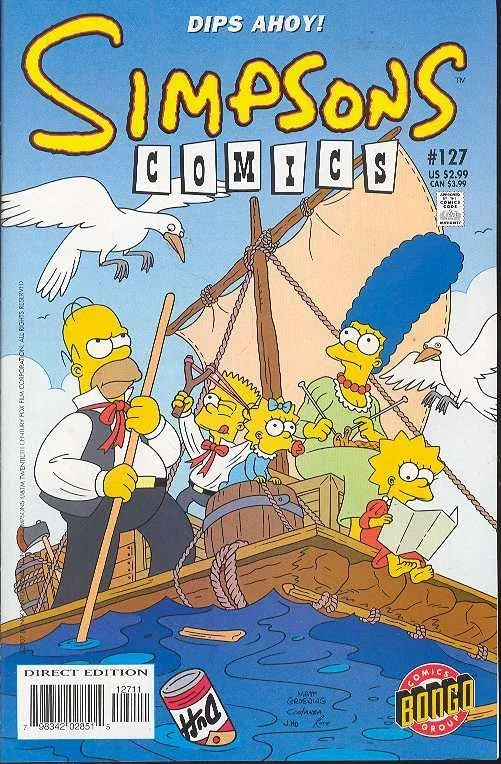 SIMPSONS COMICS #127 BONGO COMICS (DEC06) (B17)