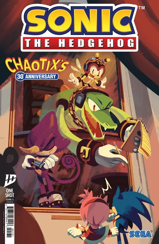 Sonic the Hedgehog: Chaotix’s 30th Anniversary Special Variant RI (25) (Fourdraine) (SCHD: 08/27/2025)