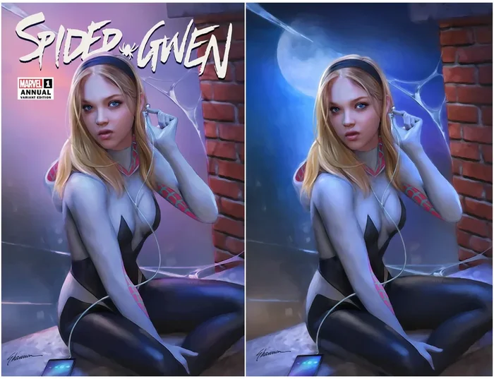 SPIDER-GWEN ANNUAL #1 SHANNON MAER EXCLUSIVE OPTIONS