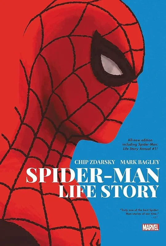 SPIDER-MAN LIFE STORY TPB Marvel Comics – Very Good