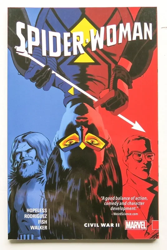 Spider-Woman Shifting Gears Vol. 2 Civil War II Marvel Graphic Novel Comic Book – Very Good