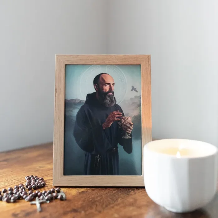 St. Benedict of Nursia Sacred Art 5×7 Prayer Cards