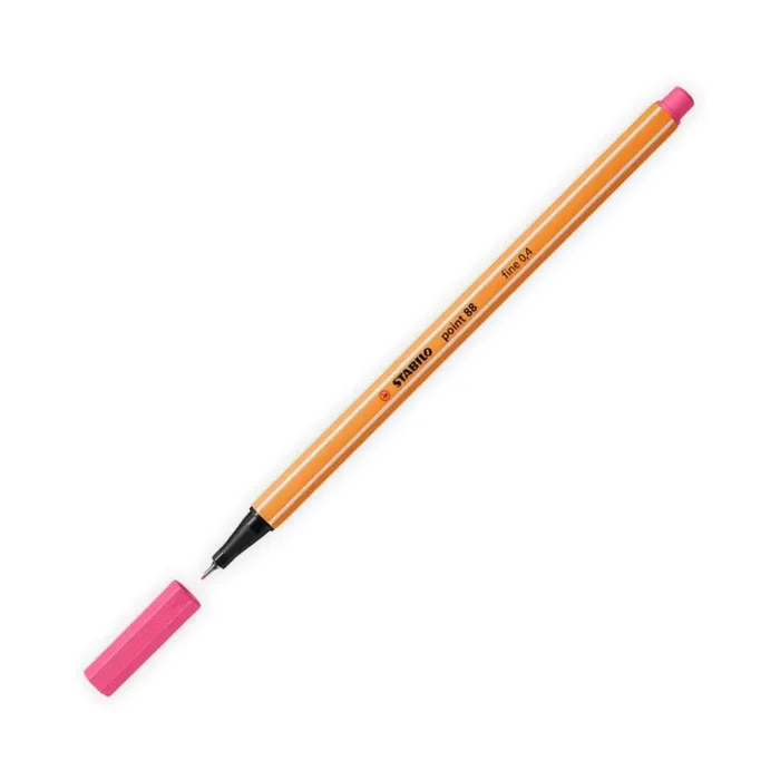 Stabilo 88 Fineliner Pen – No. 29, Light Pink