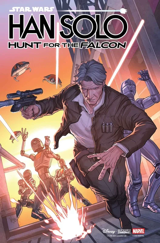 STAR WARS: HAN SOLO – HUNT FOR THE FALCON #1 PETE WOODS VARIANT (SCHD: 09/03/2025)