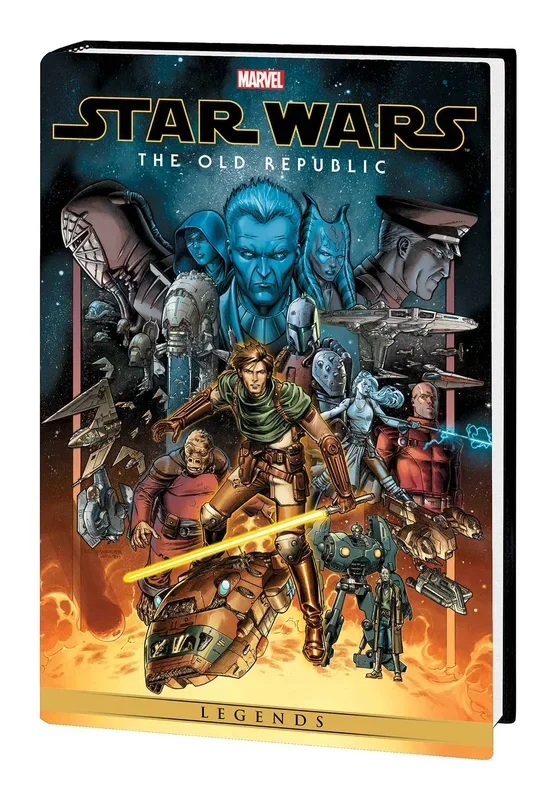 STAR WARS LEGENDS: THE OLD REPUBLIC OMNIBUS VOL. 1 DUSTIN WEAVER COVER [NEW PRINTING, DM ONLY]