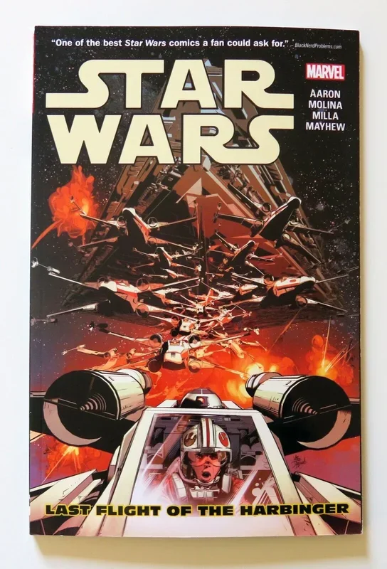 Star Wars Vol. 4 Last Flight of the Harbinger Marvel Graphic Novel Comic Book – Very Good