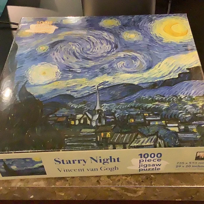 Starry night 1000 piece puzzle