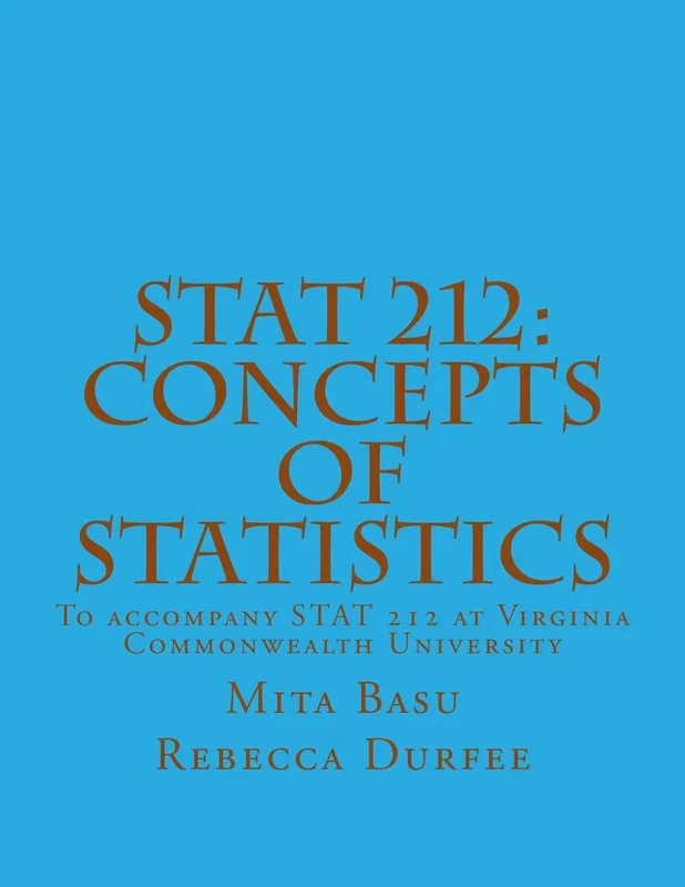 Stat 212: Concepts of Statistics