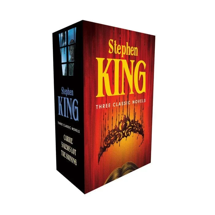 Stephen King Three Classic Novels Box Set: Carrie, ‘Salem’s Lot, The Shining