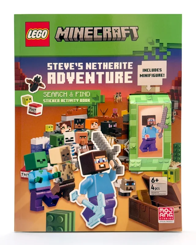 Steve’S Netherite Adventure (Lego Minecraft)