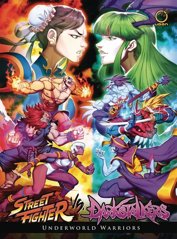 STREET FIGHTER VS DARKSTALKERS UNDERWORLD WARRIORS HC (O/A)