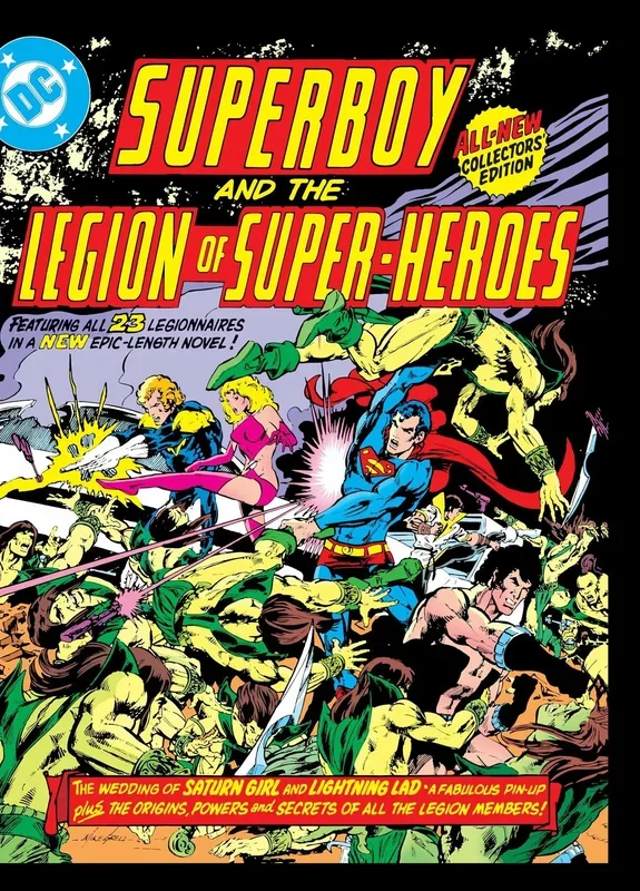 Superboy and the Legion of Super-Heroes Tabloid Edition HC DC Comics