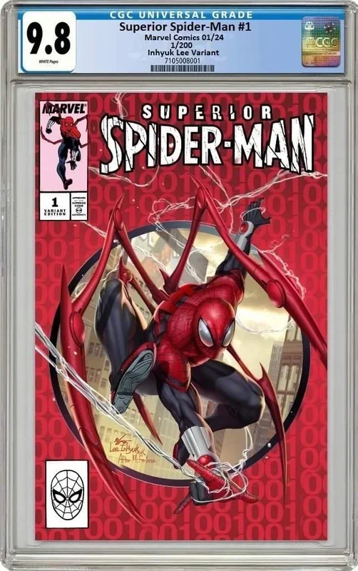 SUPERIOR SPIDER-MAN #1 INHYUK LEE CGC 9.8 ULTIMATE EDITION EXCLUSIVE