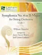 Symphonia No. 4 in D Major – for String Orchestra – Score