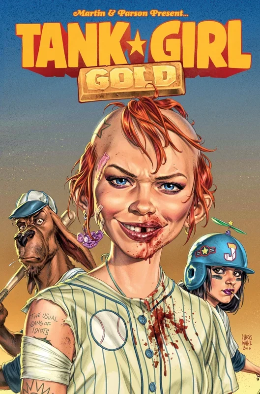 Tank Girl: Gold [Paperback] Martin, Alan and Parson, Brett – Very Good