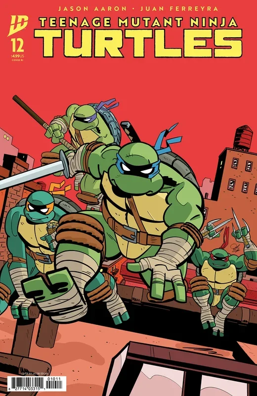 Teenage Mutant Ninja Turtles #12 Variant RI (25) (Edgar) (SCHD: 09/24/2025)