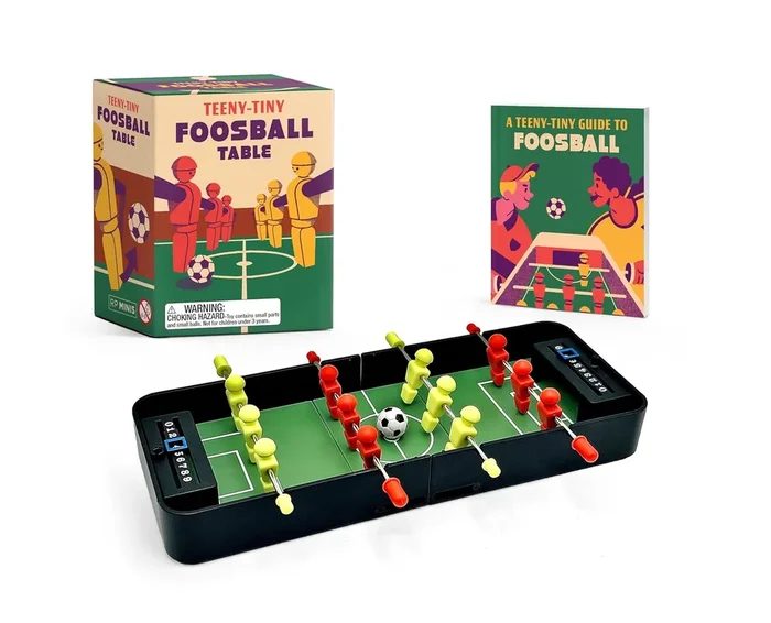 Teeny-Tiny Foosball Table: Let’s Roll!
