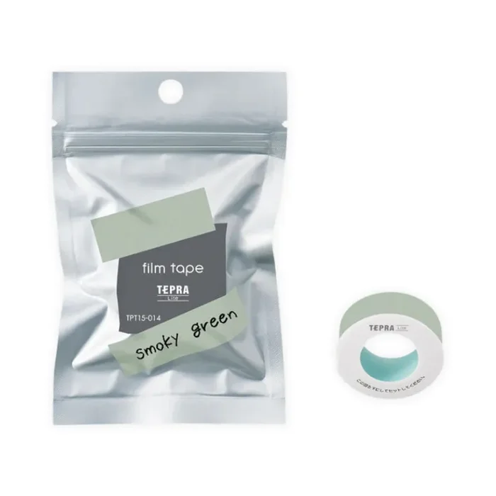 Tepra Film Tape, Slim – Smoky Green