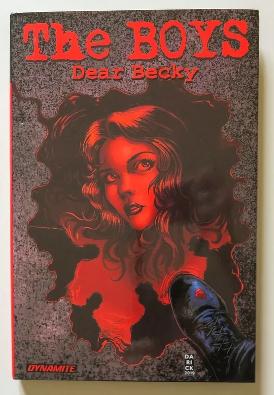 The Boys Dear Becky Hardcover Dynamite Graphic Novel Comic Book – Very Good