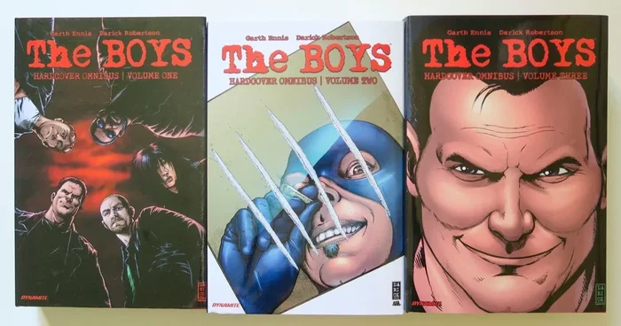 The Boys HC Omnibus 1 2 3 Signed NEW Dynamite Graphic Novel Comic Book Lot A