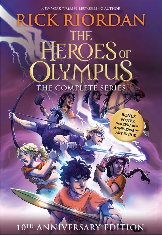 The Heroes of Olympus Boxed Set (Books 1-5)