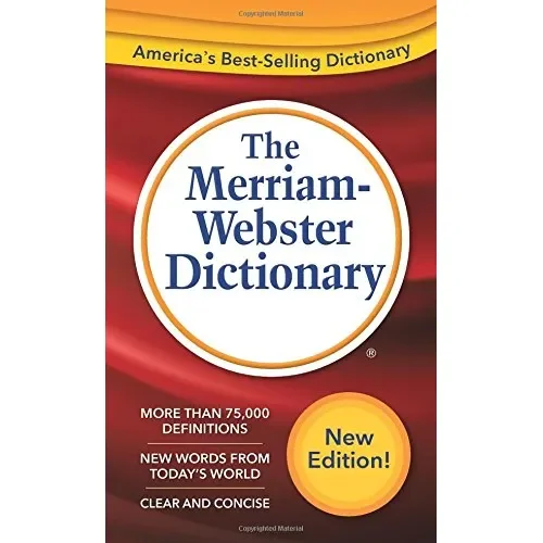 The New Edition Merriam Webster’s Dictionary, Paperback