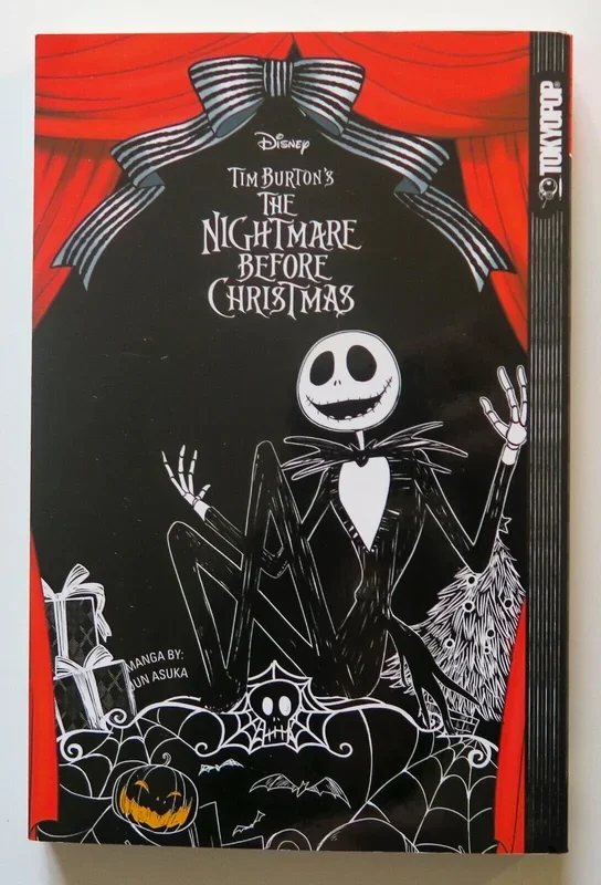 The Nightmare Before Christmas Disney Tokyopop Manga Novel Comic Book – Very Good