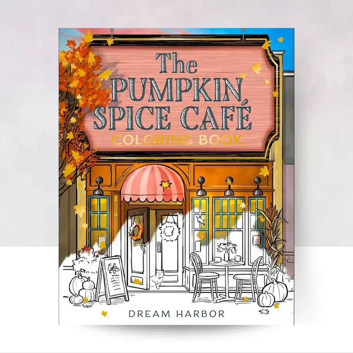The Pumpkin Spice Café Coloring Book
