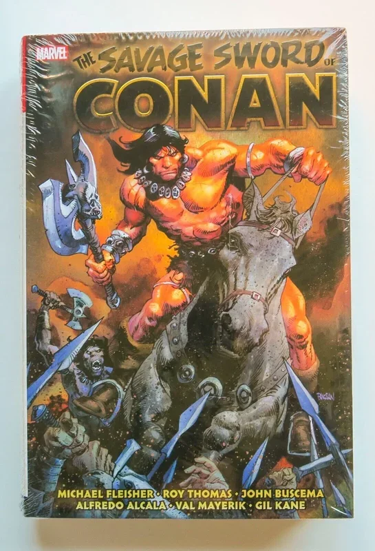 The Savage Sword of Conan Vol. 6 HC Marvel Omnibus Graphic Novel Comic Book – Very Good