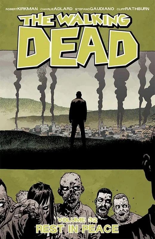 The Walking Dead Vol. 32 Rest In Peace Kirkman Image Graphic Novel Comic Book – Very Good