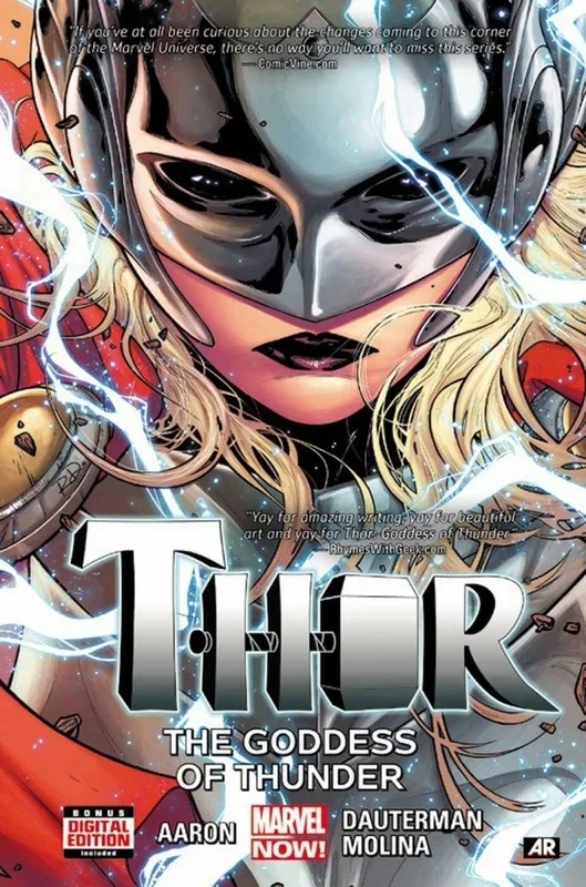 Thor Volume 1 The Goddess of Thunder TPB Marvel Comics – Very Good