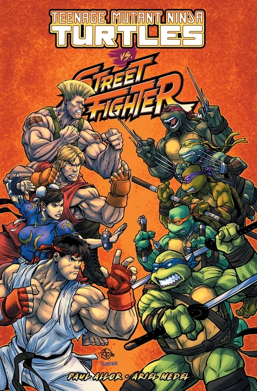 Tmnt vs. Street Fighter:TPB: