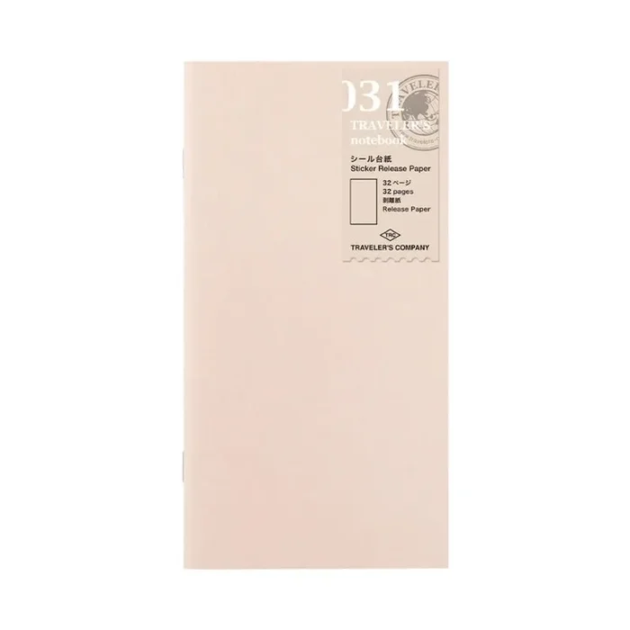 TRAVELER’S COMPANY Refill, Standard Size – (031) Sticker Release Paper