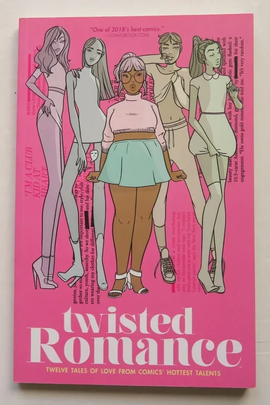 Twisted Romance Twelve Tales of Love Image Graphic Novel Comic Book – Very Good