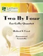 Two By Four for Cello Quartet – Cello 1