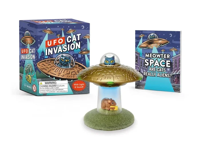 UFO Cat Invasion: With Light and Sound! [With Battery]