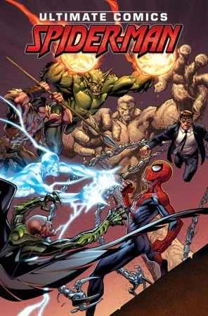 Ultimate Spider-Man Omnibus Vol. 5 Mark Bagley Cover [DM Only] On Sale 11/18/25