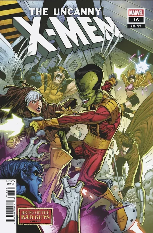 Uncanny X-Men #16 Netho Diaz Bring On The Bad Guys Variant