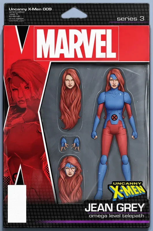 UNCANNY X-MEN #9 CHRISTOPHER ACTION FIGURE VAR