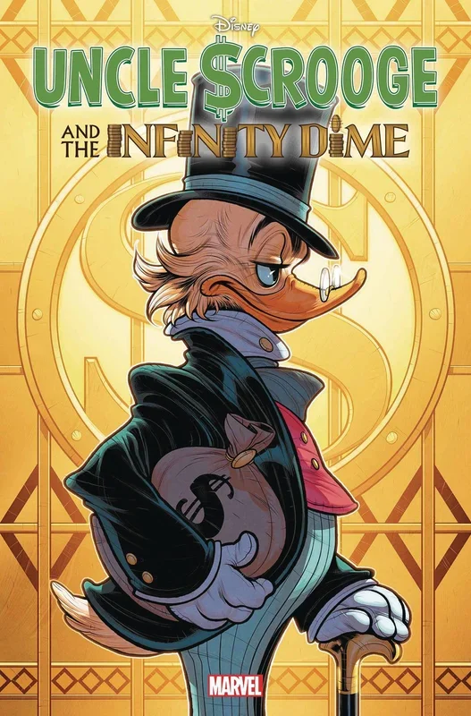 UNCLE SCROOGE INFINITY DIME #1 ELIZABETH TORQUE VAR MARVEL COMICS (2D061824)