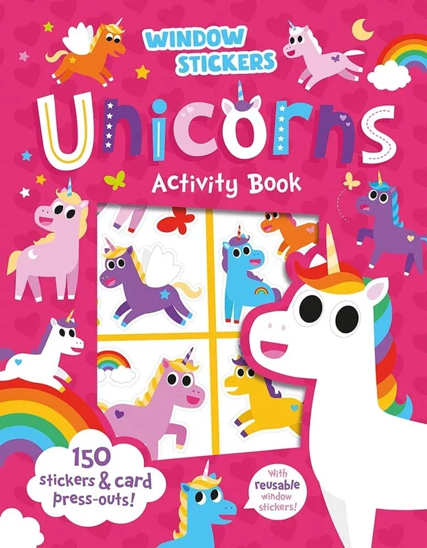 Unicorns: Chunky Window Stickers