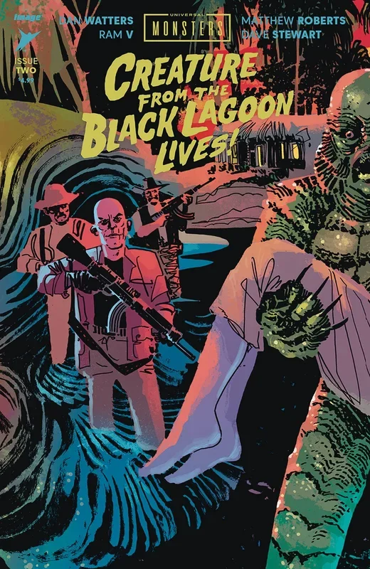 UNIVERSAL MONSTERS BLACK LAGOON #2 (OF 4) CVR C 10 COPY INCV IMAGE (1D052824)