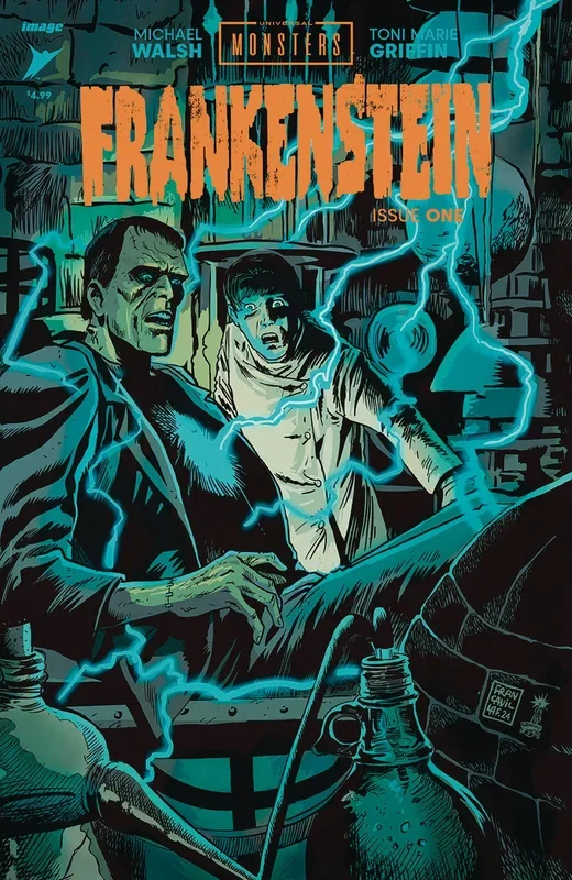 UNIVERSAL MONSTERS FRANKENSTEIN #1 (OF 4) CVR C 10 COPY INCV IMAGE (1E082724)