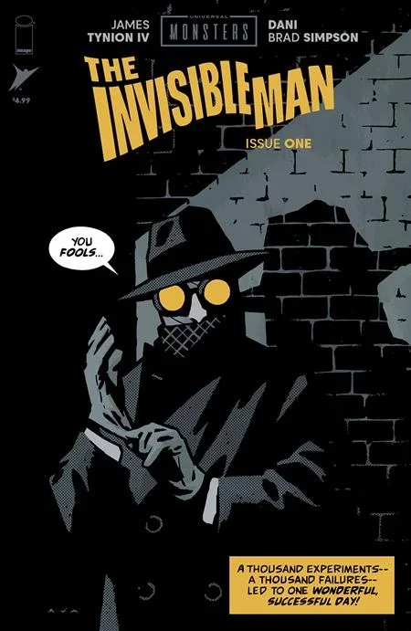 UNIVERSAL MONSTERS THE INVISIBLE MAN #1 (OF 4) CVR C INC 1:10 DAVID AJA PULP VAR (SCHD: 8/27/2025)