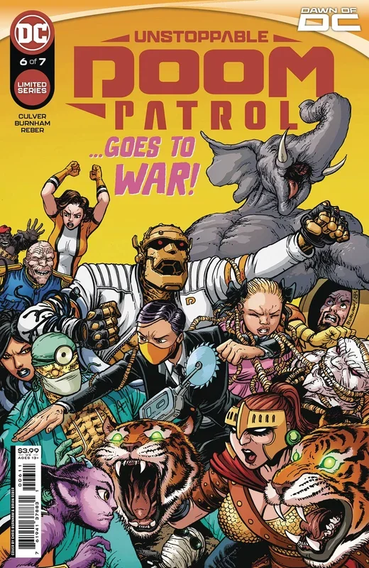 UNSTOPPABLE DOOM PATROL #6 (OF 7) CVR A CHRIS BURNHAM DC COMICS (5*92623) (V4)