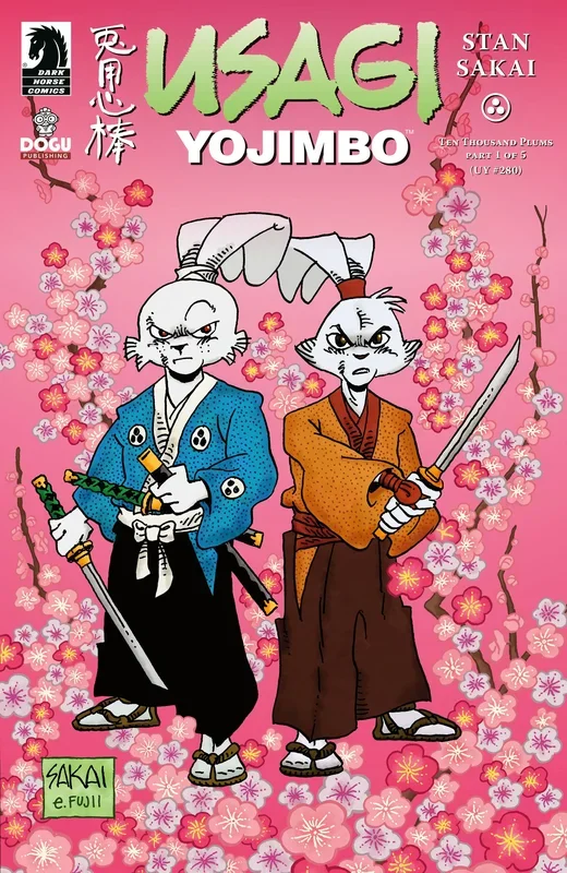 USAGI YOJIMBO TEN THOUSAND PLUMS #1 CVR A SAKAI DARK HORSE COMICS (1B030425)